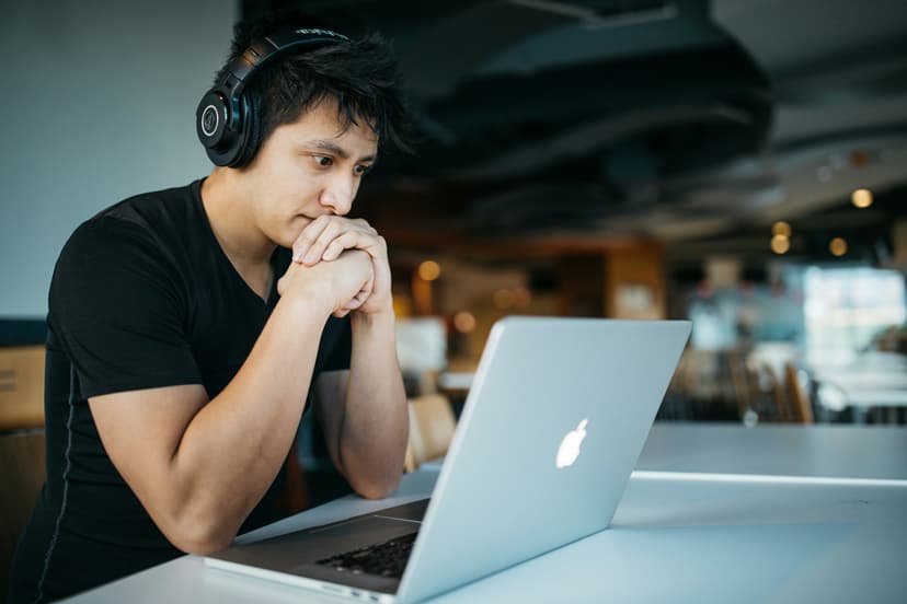 Student learning online
